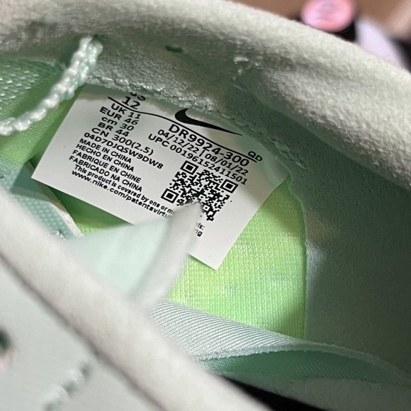 Nike Air Zoom LJ Elite Mint Foam Volt‎ DR9924-300 Track Spikes Men’s Size 12 - Picture 7 of 7